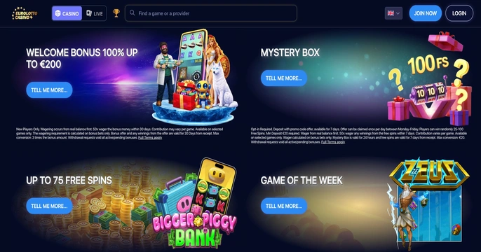 Euro Lotto Casino Bonus